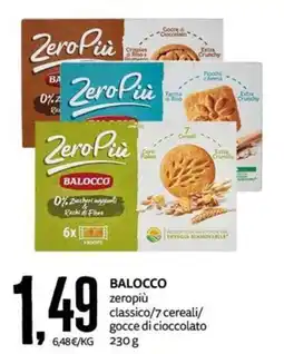 PRO7 Supermercati Balocco zeropiu classico offerta