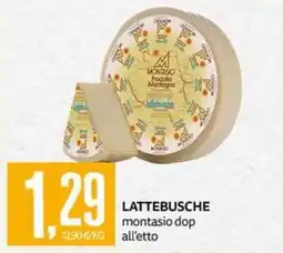 PRO7 Supermercati Lattebusche montasio dop offerta