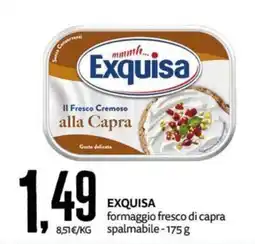 PRO7 Supermercati Exquisa formaggio fresco di capra offerta
