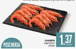 PRO7 Supermercati Gamberi argentina offerta