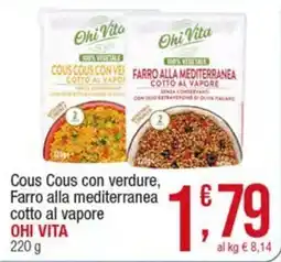 Maxi Sidis Cous Cous con verdure, Farro alla mediterranea offerta