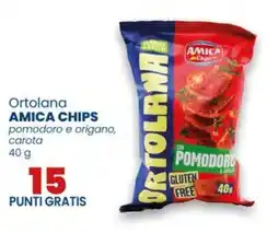Maxi Sidis Ortolana AMICA CHIPS pomodoro e origano, carota offerta