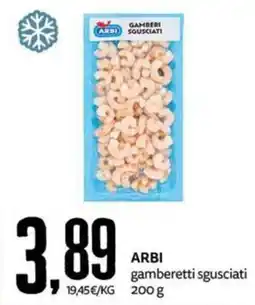 PRO7 Supermercati Arbi gamberetti sgusciati offerta