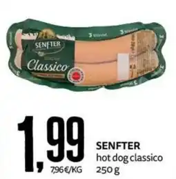 PRO7 Supermercati Senfter hot dog classico offerta