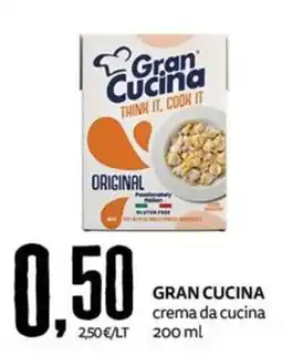 PRO7 Supermercati Gran Cucina crema da cucina offerta