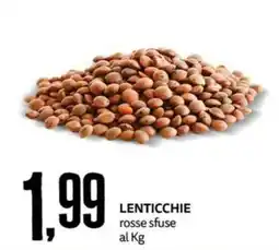 PRO7 Supermercati Lenticchie rosse sfuse offerta