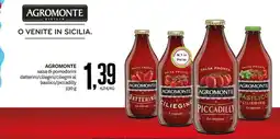 PRO7 Supermercati Agromonte salsa di pomodorini datterini/ciliegini/ciliegini al basilico/piccadilly offerta