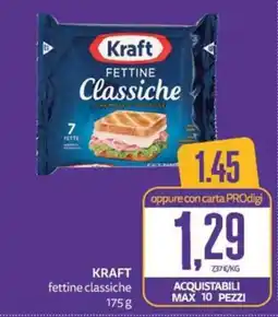 PRO7 Supermercati Kraft fettine classiche offerta