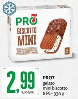 PRO7 Supermercati PRO7 gelato mini biscotto offerta