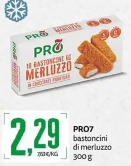 PRO7 Supermercati PRO7 bastoncini di merluzzo offerta