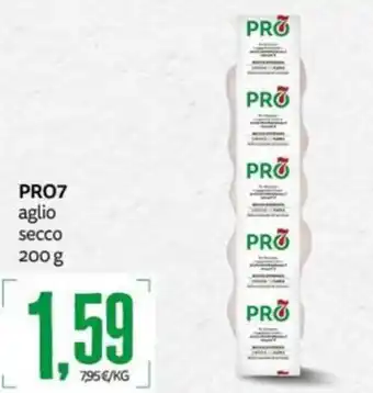 PRO7 Supermercati PRO7 aglio secco offerta