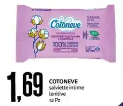 PRO7 Supermercati Cotoneve salviette intime lenitive offerta