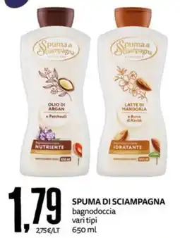 PRO7 Supermercati Spuma di Sciampagna bagnodoccia offerta
