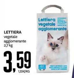 PRO7 Supermercati Lettiera vegetale agglomerante offerta