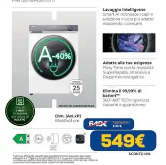 Lavaggio intelligente Haier