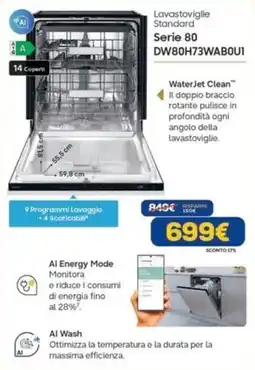 DIMOStore Lavastoviglie Standard Serie 80 offerta