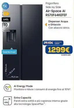 DIMOStore Frigorifero Side by Side Air·Space AI offerta