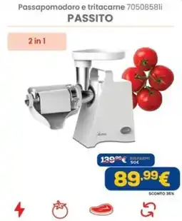 DIMOStore Passapomodoro e tritacarne PASSITO offerta