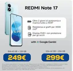 DIMOStore Redmi Note 17 offerta