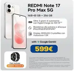DIMOStore Redmi Note 17 Pro Max 5G offerta