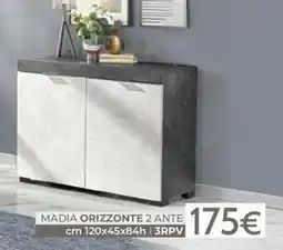 Mondo Convenienza Madia orizzonte 2 ante offerta
