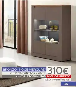 Mondo Convenienza Vetrina fantasy 2 ante offerta