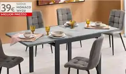 Mondo Convenienza Sedia monaco wyzo offerta