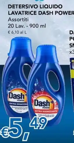Migross Superstore Dash power detersivo liquido lavatrice offerta