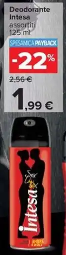Carrefour Iper Intesa Deodorante offerta