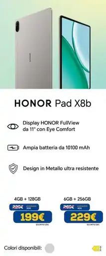 DIMOStore Honor Pad X8b offerta