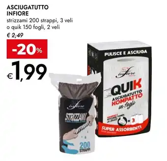 Asciugatutto Infiore