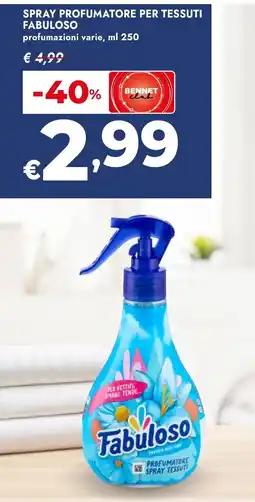 Bennet Spray profumatore per tessuti Fabuloso offerta