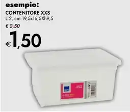 Bennet Contenitore XXS KIS offerta