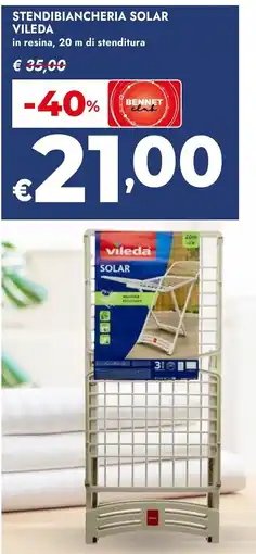 Bennet Stendibiancheria Solar Vileda offerta