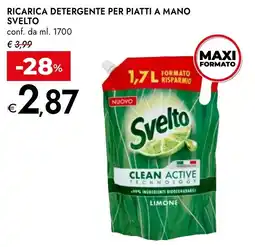 Bennet Ricarica detergente per piatti a mano Svelto offerta