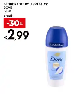 Bennet Deodorante roll on talco Dove offerta