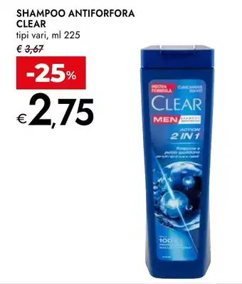 Bennet Shampoo antiforfora Clear Men offerta