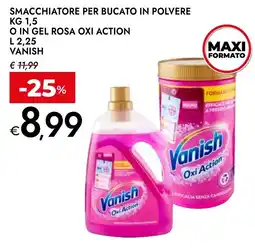 Bennet Smacchiatore per bucato Vanish Oxi Action offerta