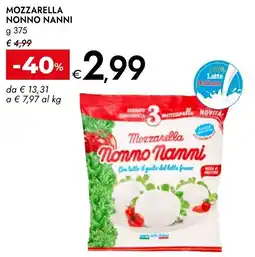 Bennet Mozzarella Nonno Nanni offerta