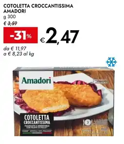 Bennet Cotoletta croccantissima Amadori offerta
