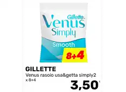 Iper Tosano Gillette Venus rasoio usa&getta simply2 offerta