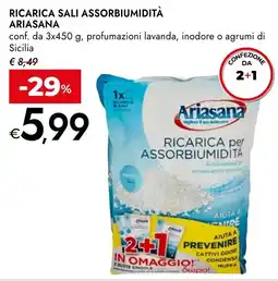 Bennet Ricarica sali assorbiumidità Ariasana offerta