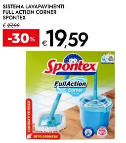 Bennet Sistema lavapavimenti Full Action Corner Spontex offerta