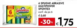 Bennet Spontex spugne abrasive offerta