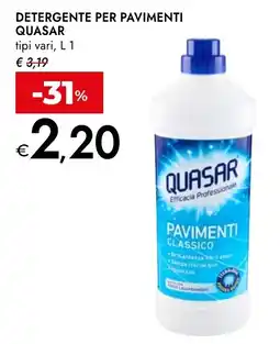 Bennet Detergente per pavimenti Quasar offerta