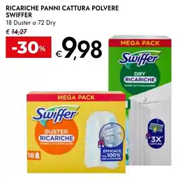 Bennet Ricariche panni cattura polvere Swiffer offerta