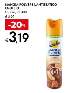 Bennet Emulsio mangia polvere l'antistatico offerta