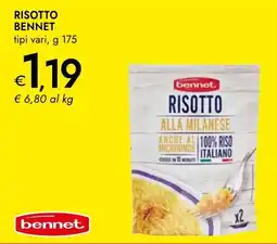 Bennet Risotto Bennet alla Milanese offerta