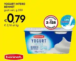 Bennet Yogurt intero Bennet offerta