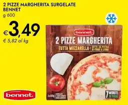 Bennet 2 Pizze Margherita Bennet offerta